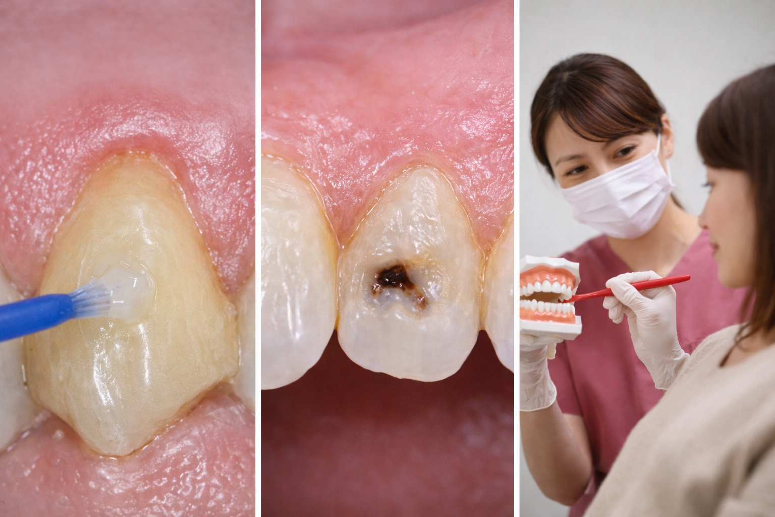 歯がしみる原因は虫歯？知覚過敏？